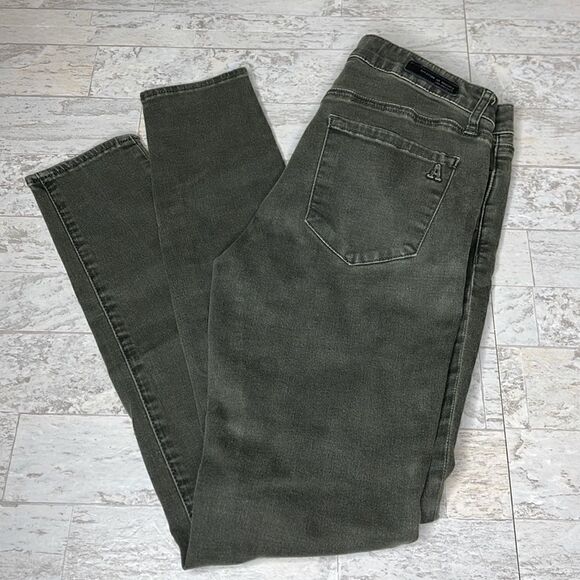 Articles Of Society Forest Green Skinny Jeans Size 27 - Picture 1 of 9